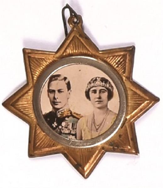 George VI, Elizabeth Star Pinback