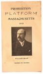 Shaw for Governor Massachusetts Prohibition Party
