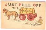 I Just Fell Off the Water Wagon Postcard