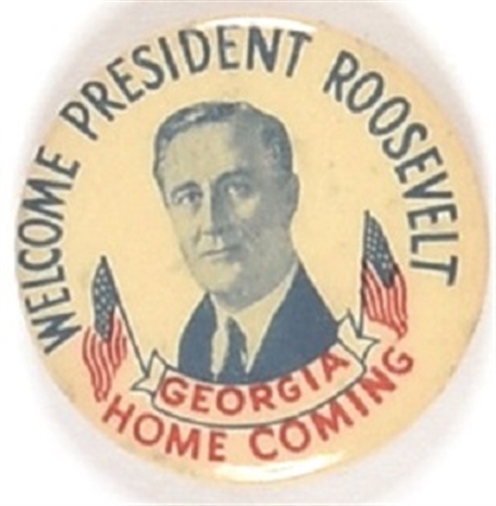 Welcome President Roosevelt Georgia Homecoming