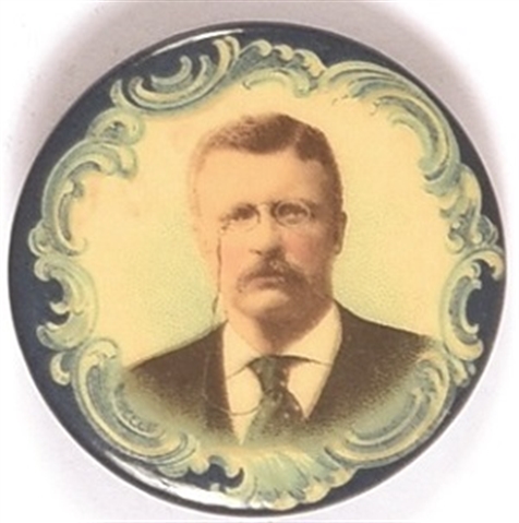 Theodore Roosevelt Blue Waves Celluloid