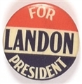 Landon for President RWB Celluloid