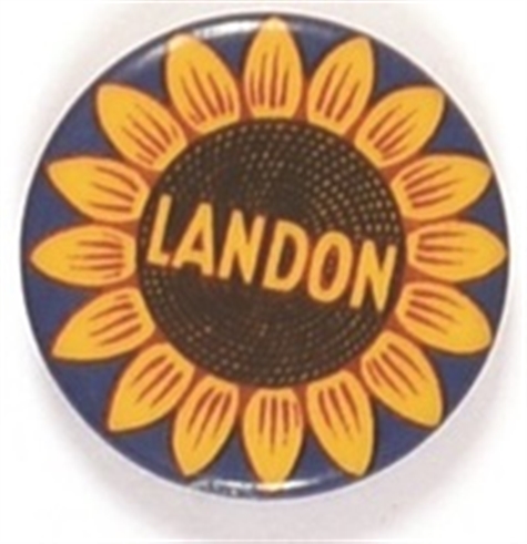Landon Sunflower Celluloid, Blue Border