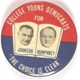 Johnson, Humphrey College Young Democrats