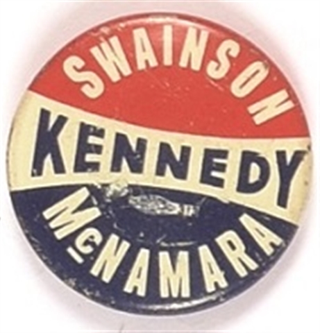 Kennedy, Swainson, McNamara Michigan Coattail