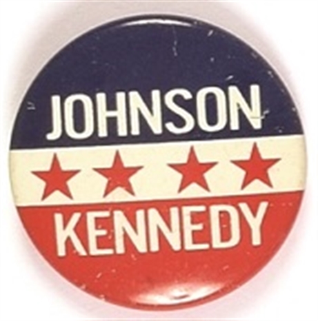 Johnson and Kennedy 1964 Litho