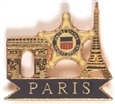 Paris Secret Service Pin
