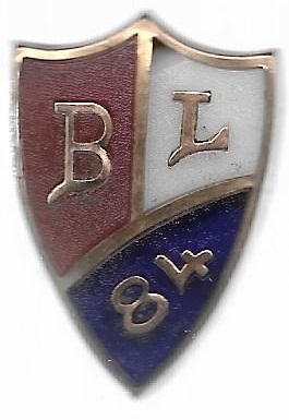 Blaine, Logan 1884 Shield Pin