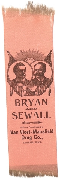 Bryan, Sewall Rare Memphis Pink Ribbon