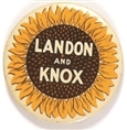 Landon and Knox Scarce, Larger Sunflower Pin