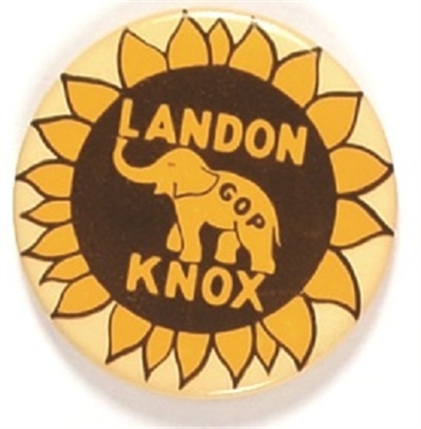 Landon, Knox Sunflower and Elephant Celluloid