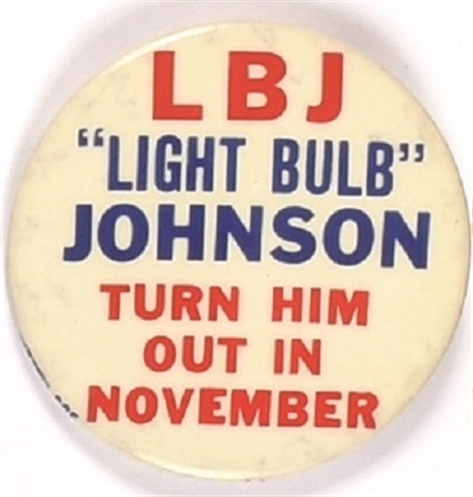 Light Bulb Johnson Turn Him Out in November