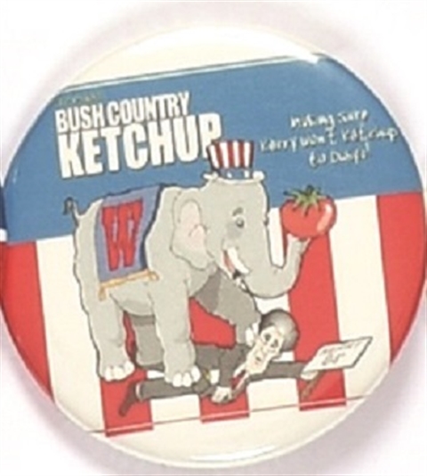 Bush Making Kerry Ketchup