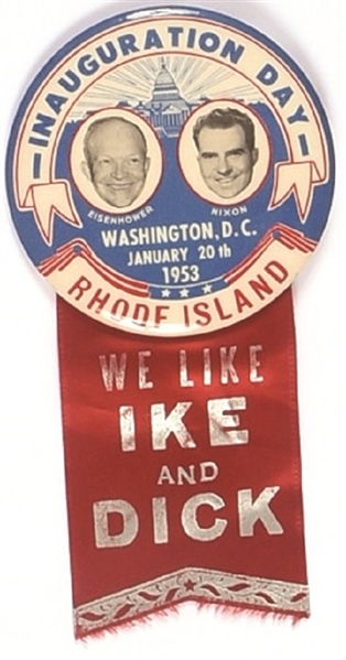 We Like Ike and Dick Rhode Island