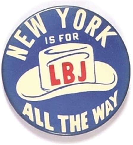 New York is for LBJ All the Way