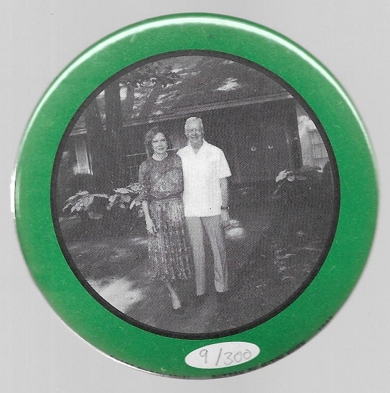 Jimmy and Rosalynn Carter Plains, Ga. Pin
