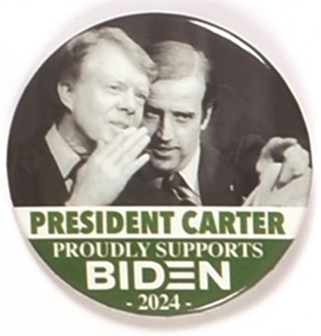 President Carter Proudly Supports Biden