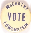 McCarthy, Lowenstein New York Celluloid
