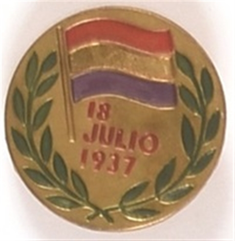 Spanish Civil War 18 Julio 1937
