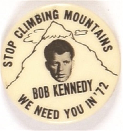 Bob Kennedy Stop Climbing Mountains