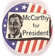 McCarthy for President Black Photo