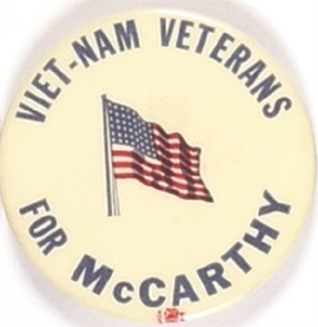 Vietnam Veterans for McCarthy
