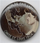 St. Louis Worlds Fair Lady