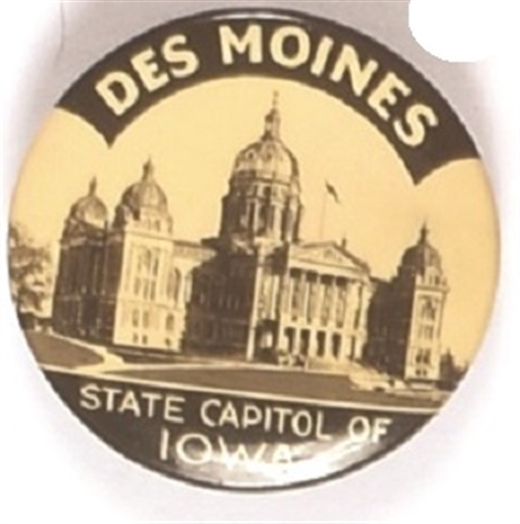 Des Moines Iowa State Capital