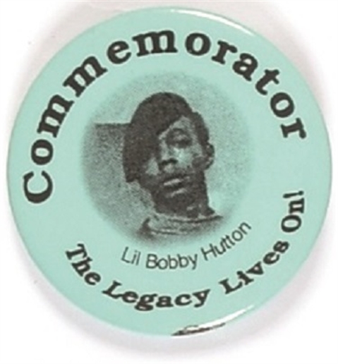 Lil Bobby Hutton Black Panthers Memorial Pin
