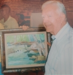 Jimmy Carter Unique Personal Painting