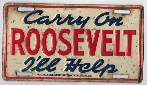 Carry On Roosevelt License
