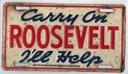 Carry On Roosevelt License