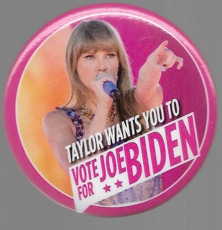 Taylor Wants You to Vote for Joe Biden