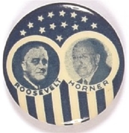 Roosevelt and Horner Illinois Coattail