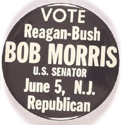 Reagan, Bush, Bob Morris NJ Coattail