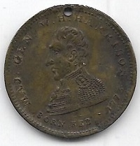 William Henry Harrison Peoples Choice Medal