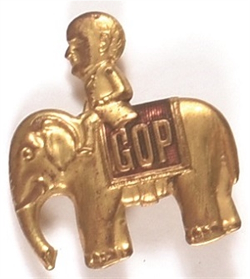 McKinley GOP Elephant Pin