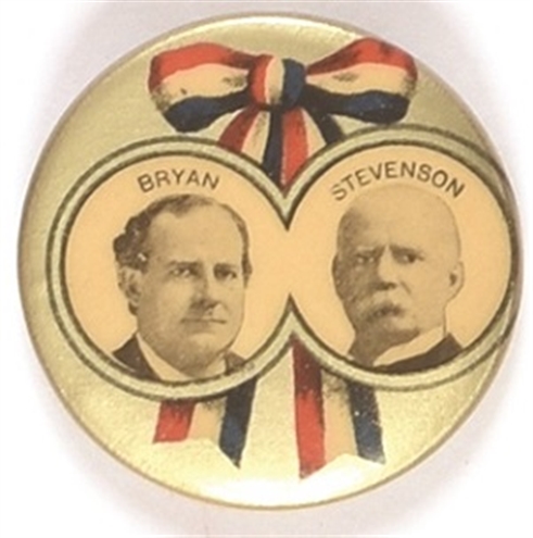 Bryan, Stevenson Ribbon Design Celluloid