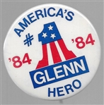 John Glenn Number 1 Hero 