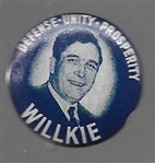 Willkie Defense, Unity, Prosperity 