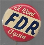 We Want FDR Again 