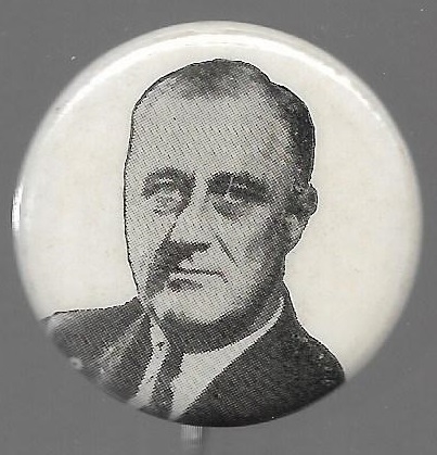 Roosevelt 1 ¼ Inch Celluloid 