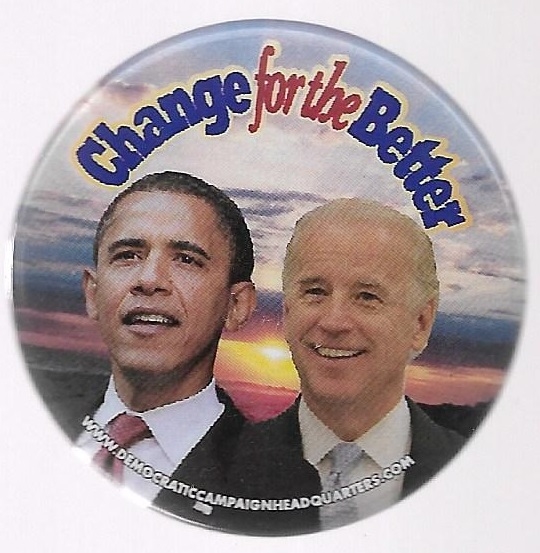 Obama, Biden Change for the Better 