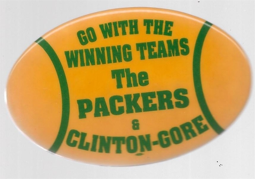 Packers for Clinton, Gore 