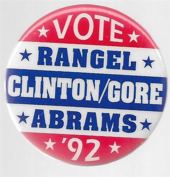 Clinton, Rangel, Abrams NY Coattail 