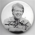Jimmy Carter Celluloid Picture Pin 