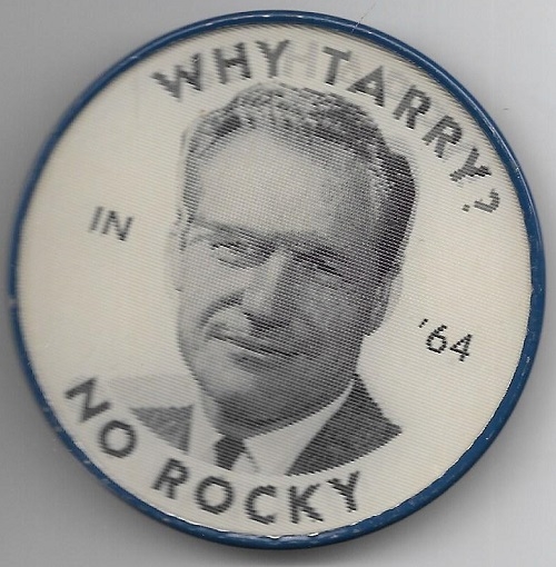 Why Tarry? Be Happy! Goldwater/Rockefeller Flasher 