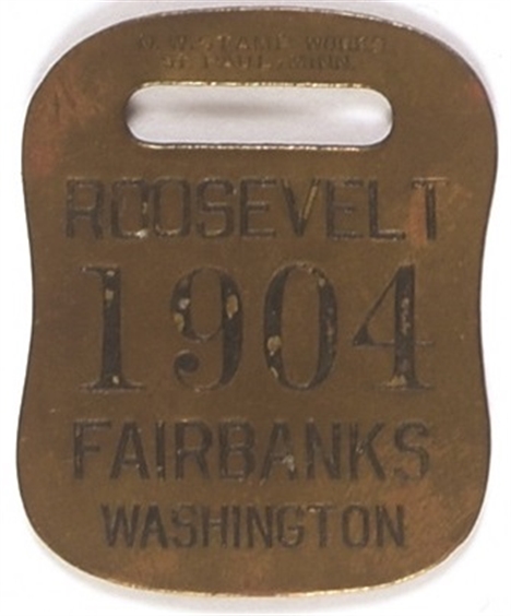 TR, Fairbanks Brass Fob