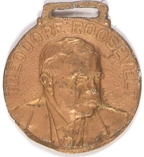 Roosevelt 1912 Brass Fob