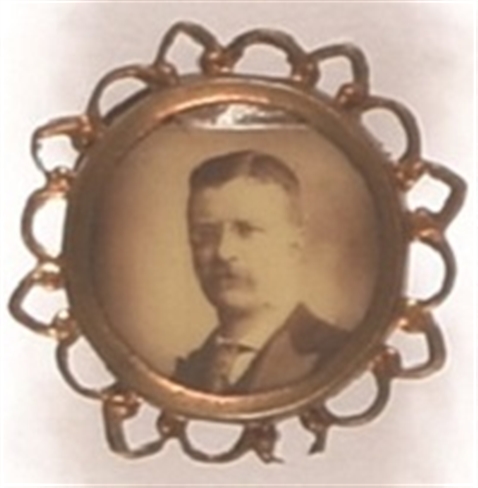 Theodore Roosevelt Framed Sepia Stud